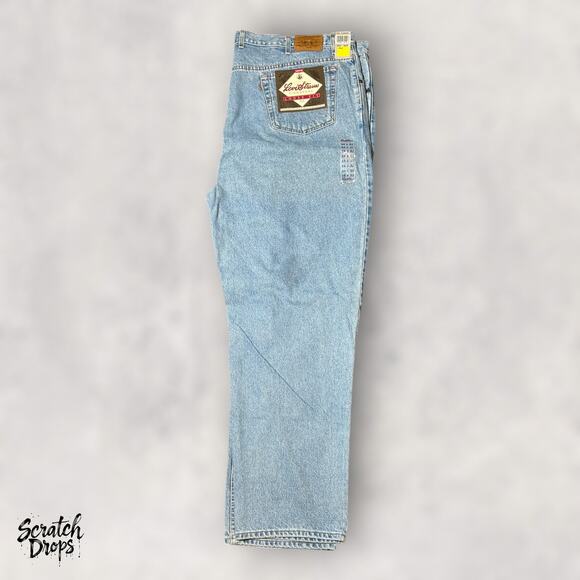 Vintage Levi's Strauss Signature 545 Men's Jeans NWT Deadstock W54 L32 Loose Fit - Picture 6 of 8